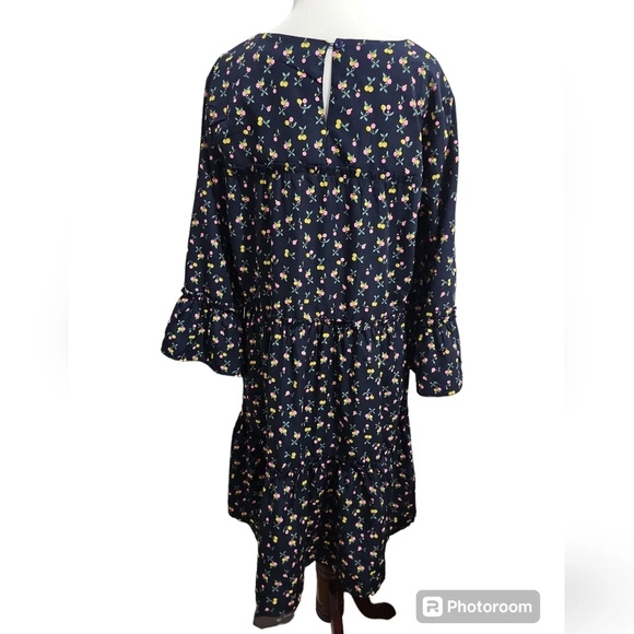 Suzanne Betro Cherry Tiered Dress - Picture 3 of 3